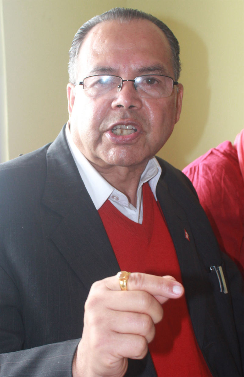 No alternative to reorganizing party as Chairman Oli deviated from party line: UML leader Khanal